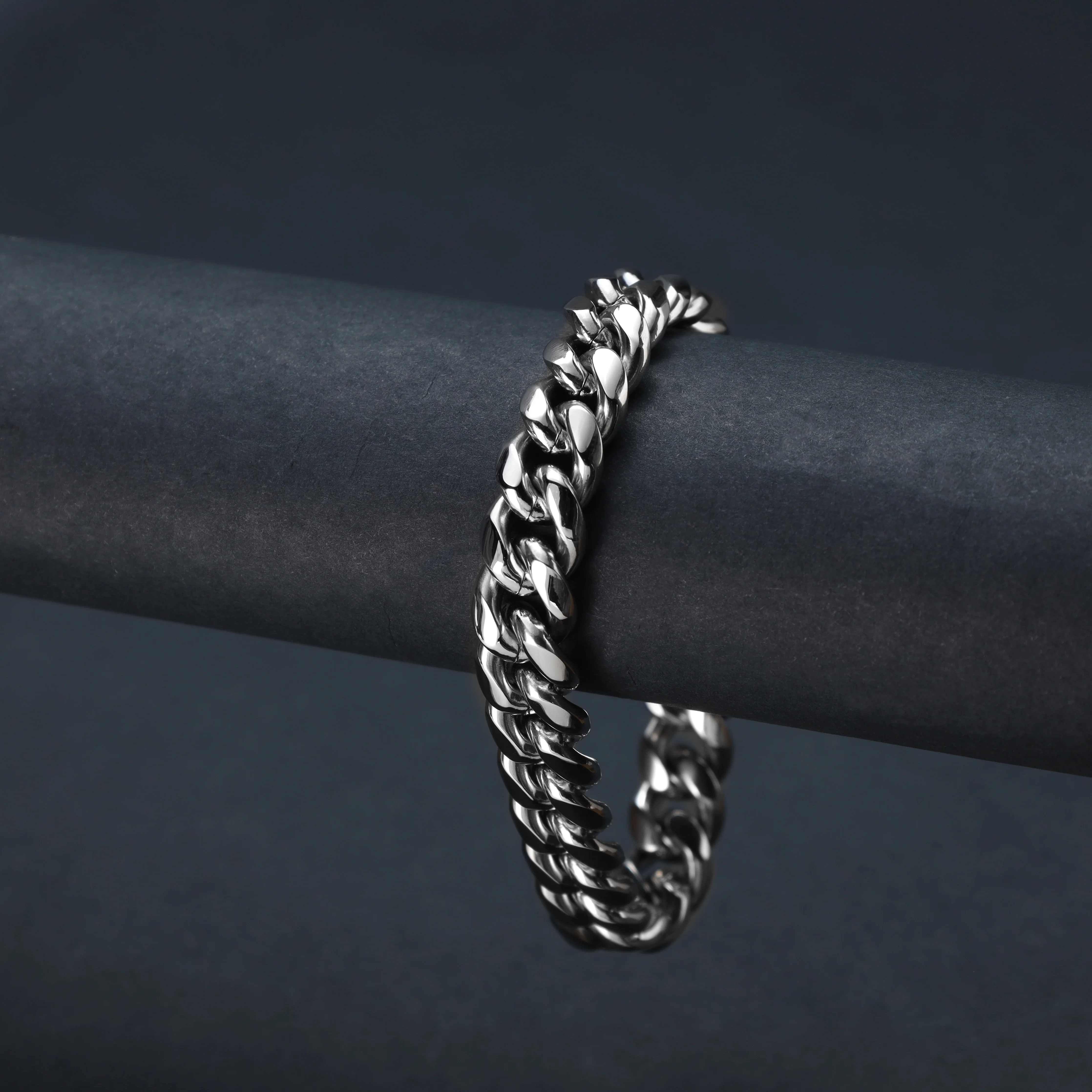 12mm Miami Cuban Link Armband aus Edelstahl Panzerkette - Image 11