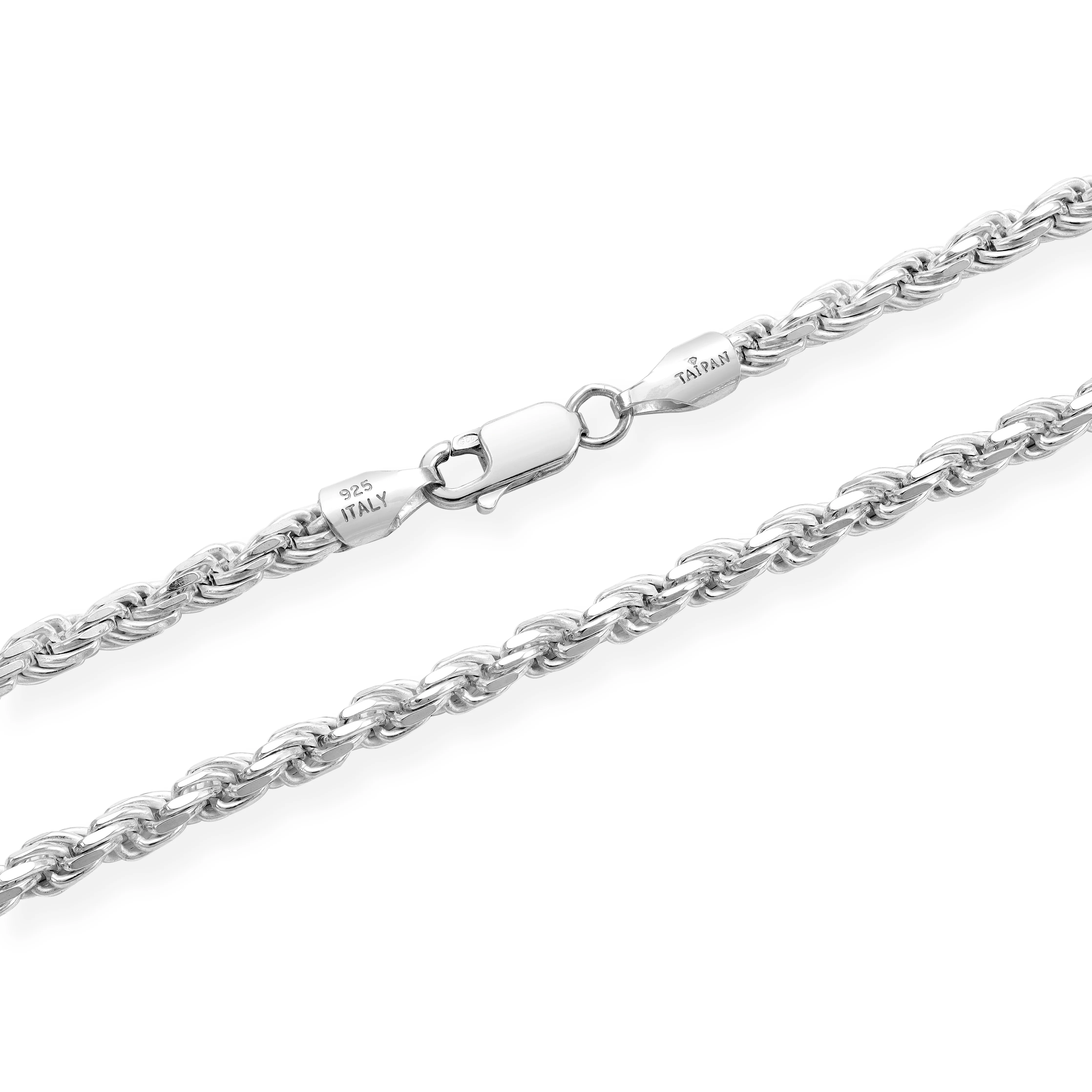 3,5mm Kordelkette Rope Chain aus 925 Silber - Image 12