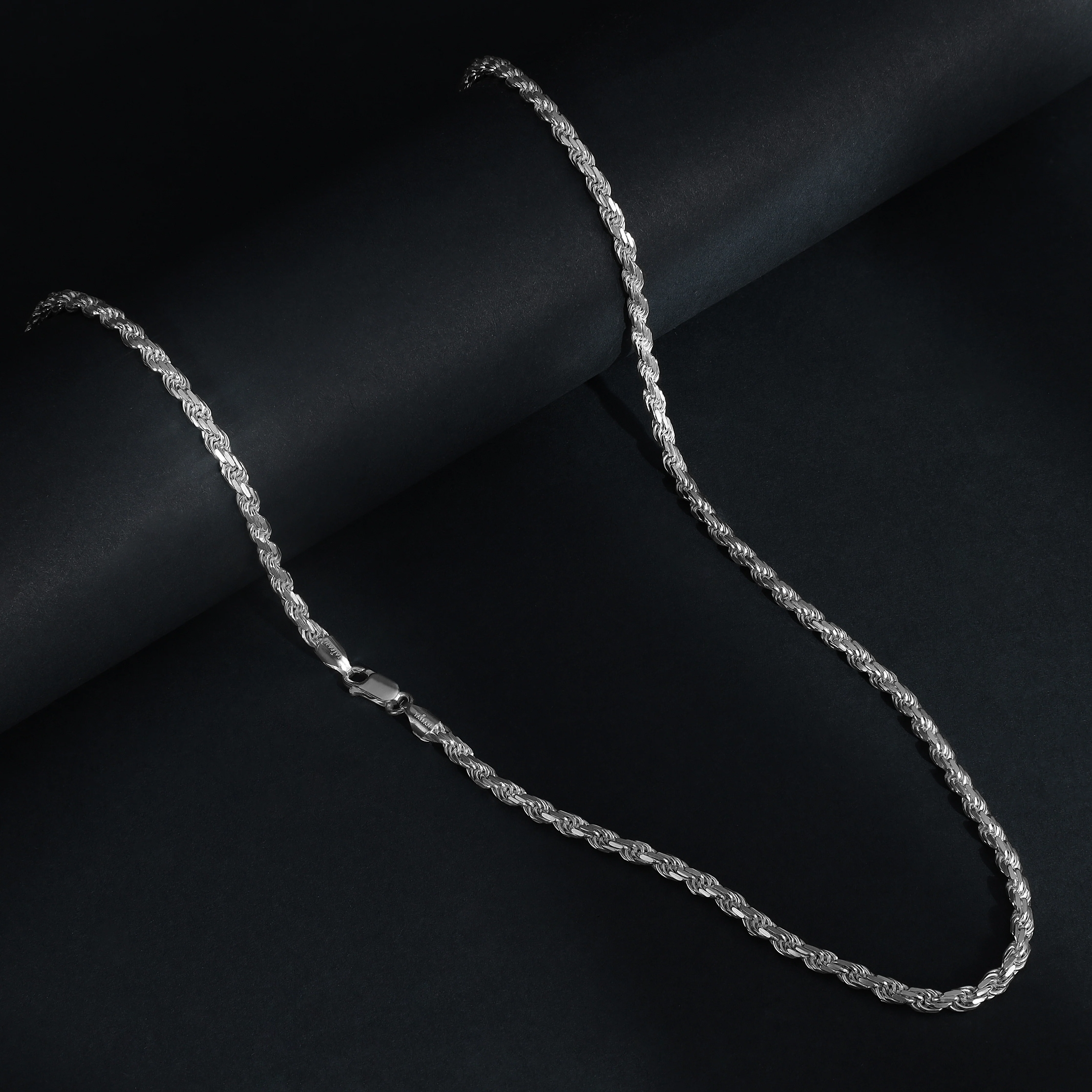 3,5mm Kordelkette Rope Chain aus 925 Silber - Image 5