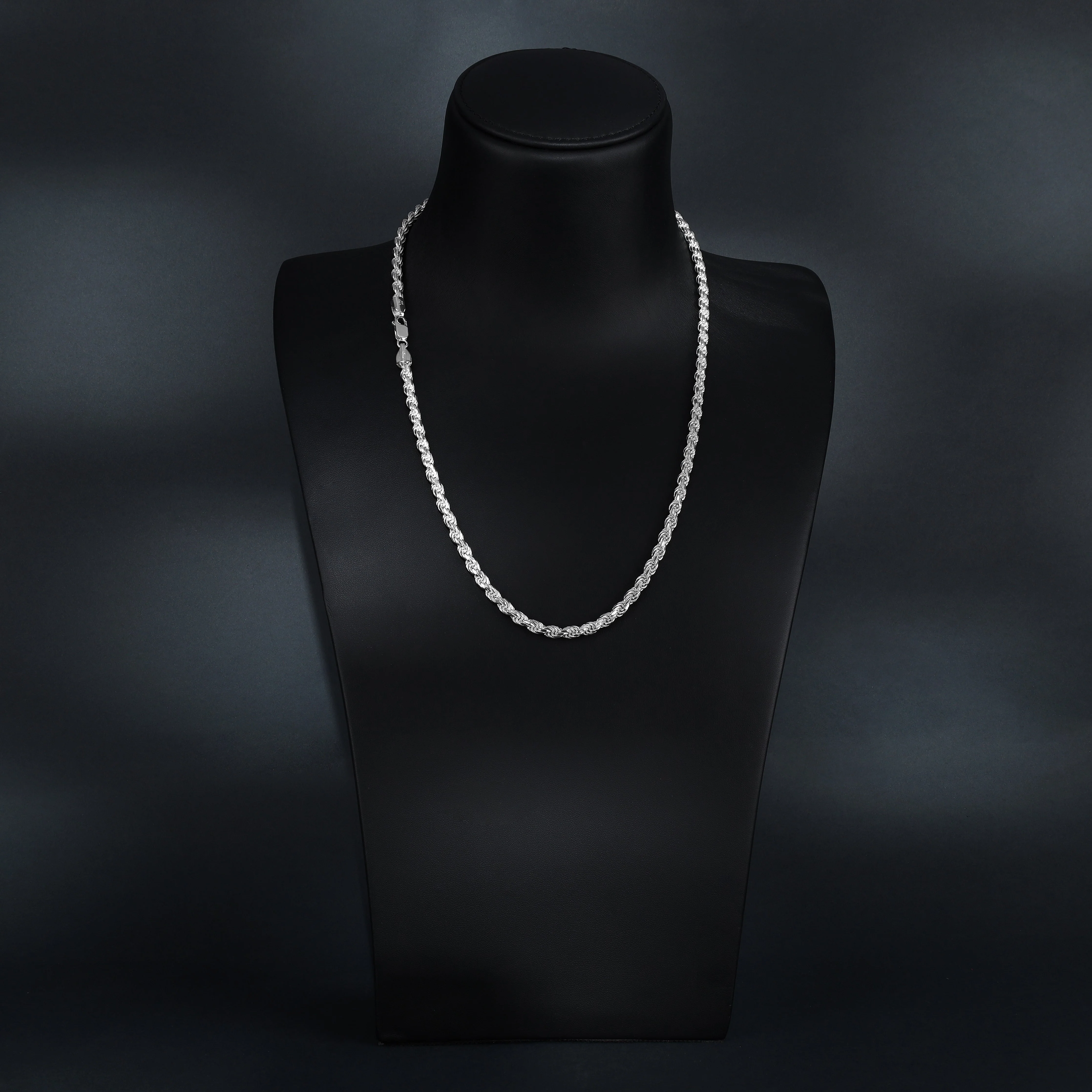 5mm Kordelkette Rope Chain aus 925 Silber - Image 13