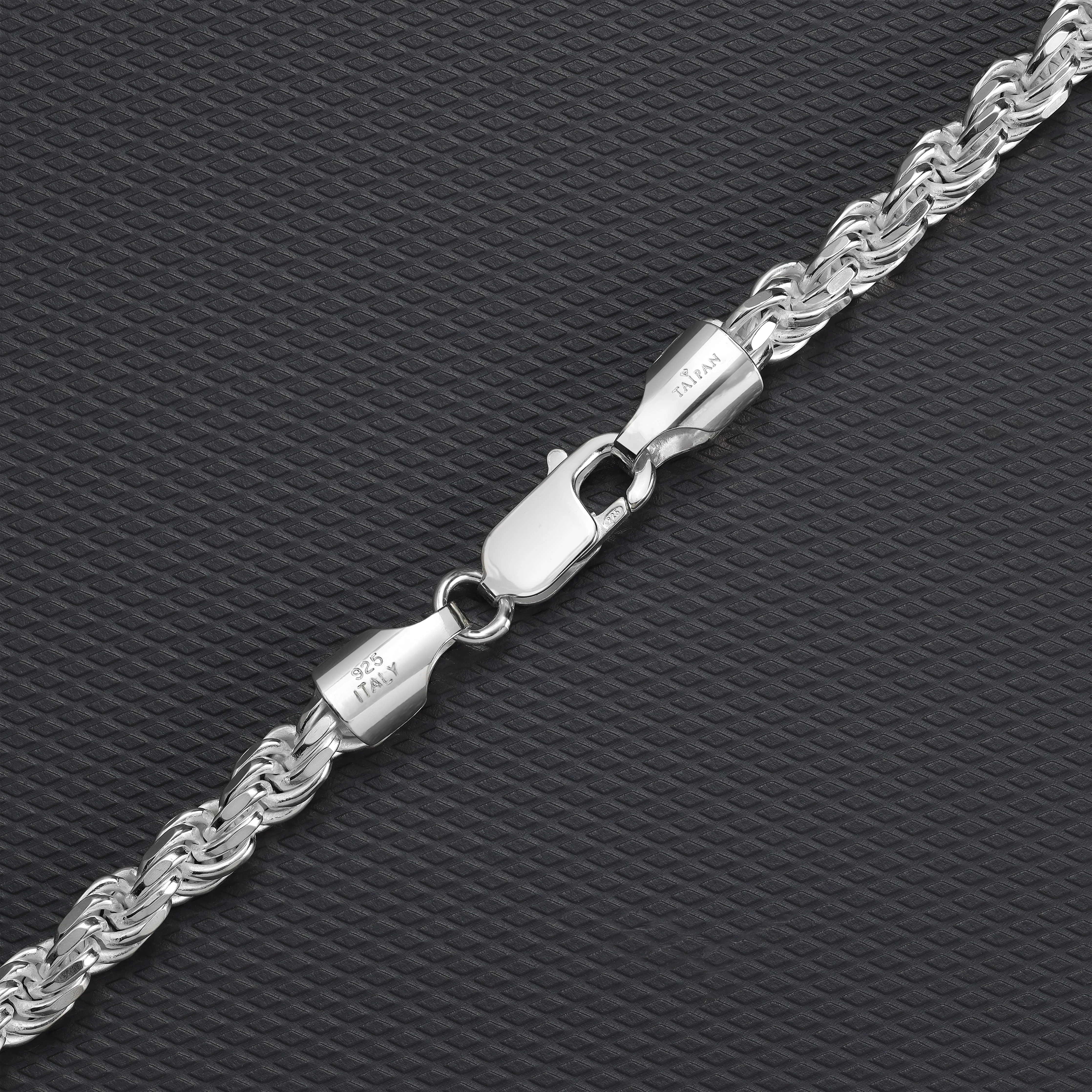 5mm Kordelkette Rope Chain aus 925 Silber - Image 6