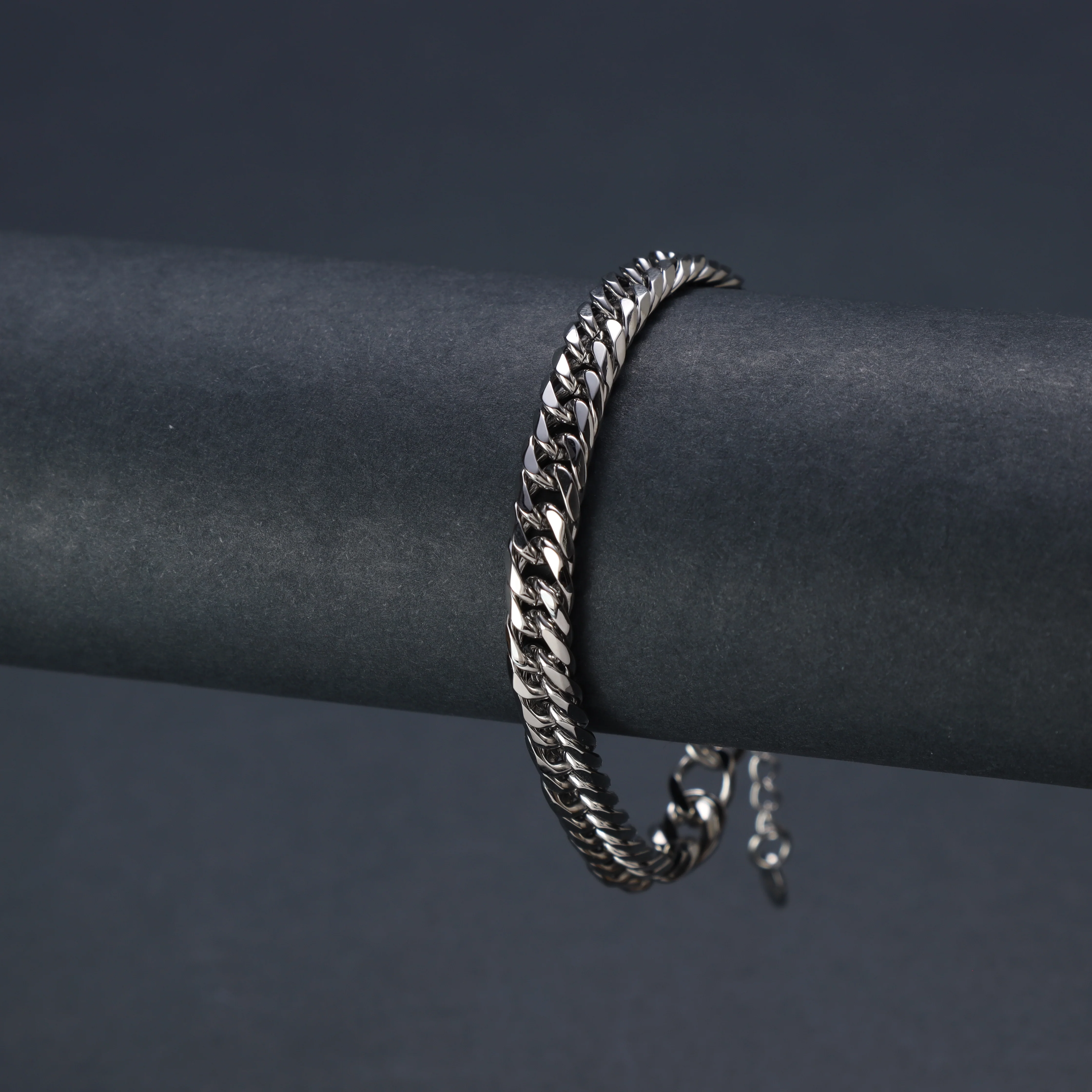 6mm Doppel Panzerkette Armband aus Edelstahl - Image 3