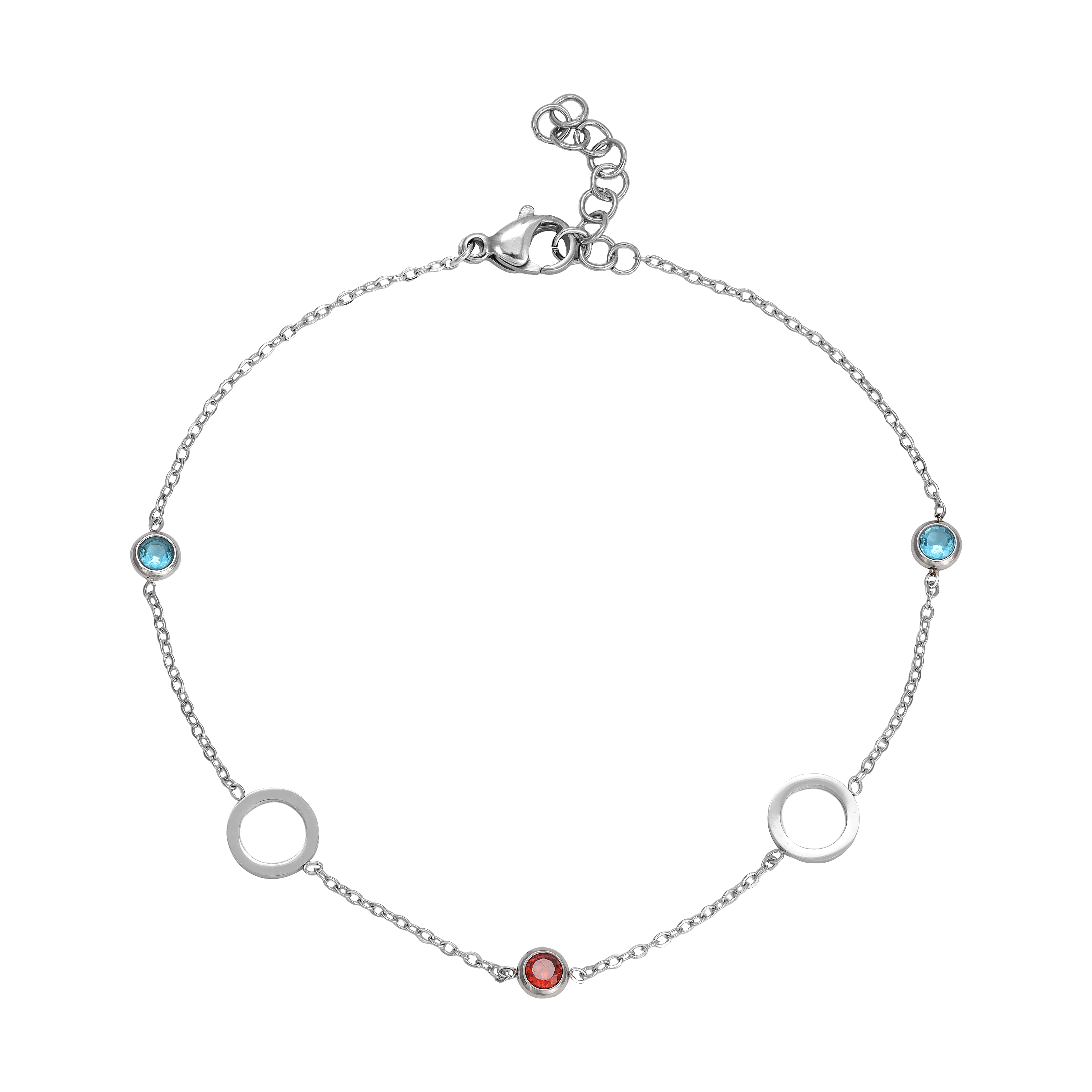 Damen Ankerkette Armband aus Edelstahl