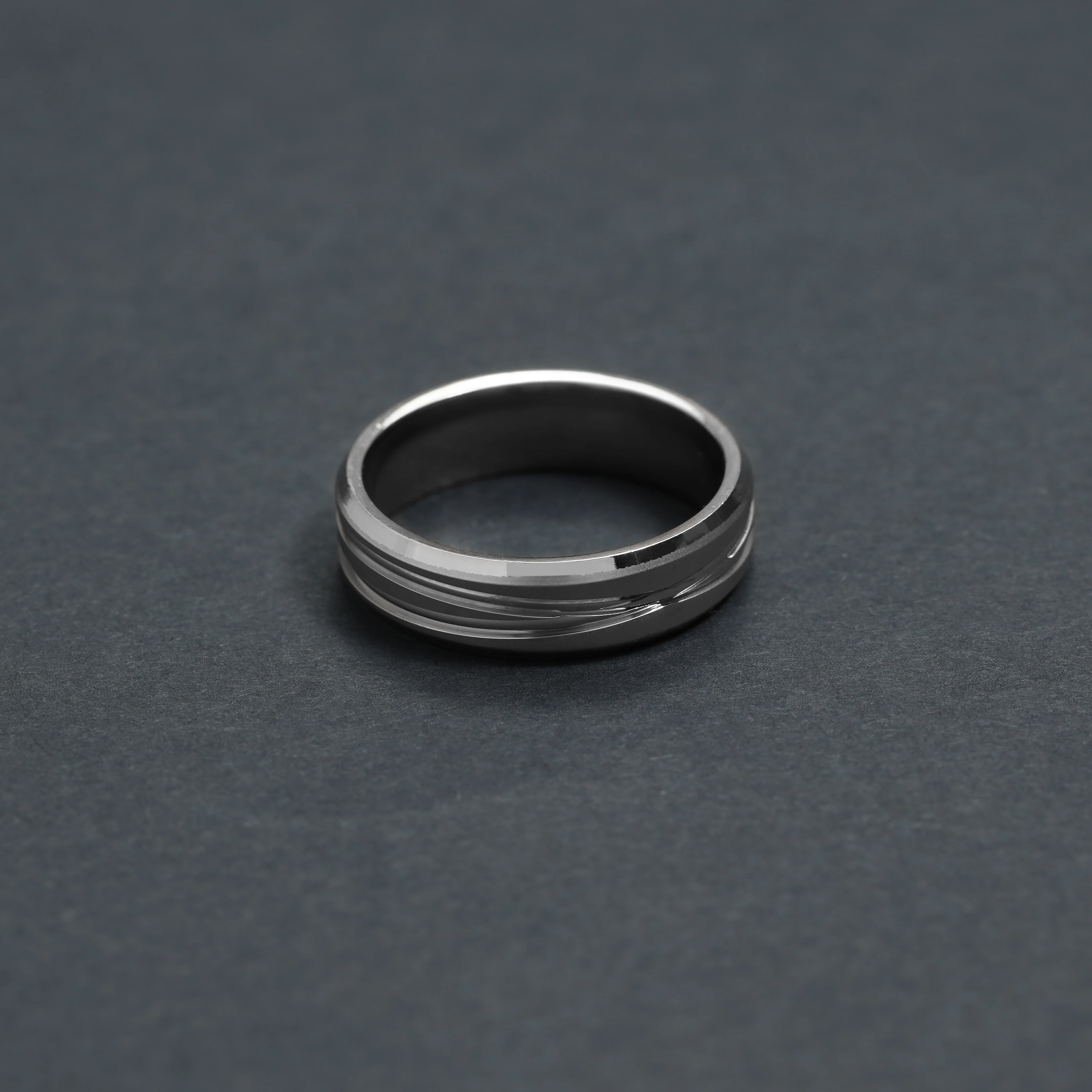 Design Partnerringe Eheringe Größe 6-13 unisex aus Edelstahl - Image 3