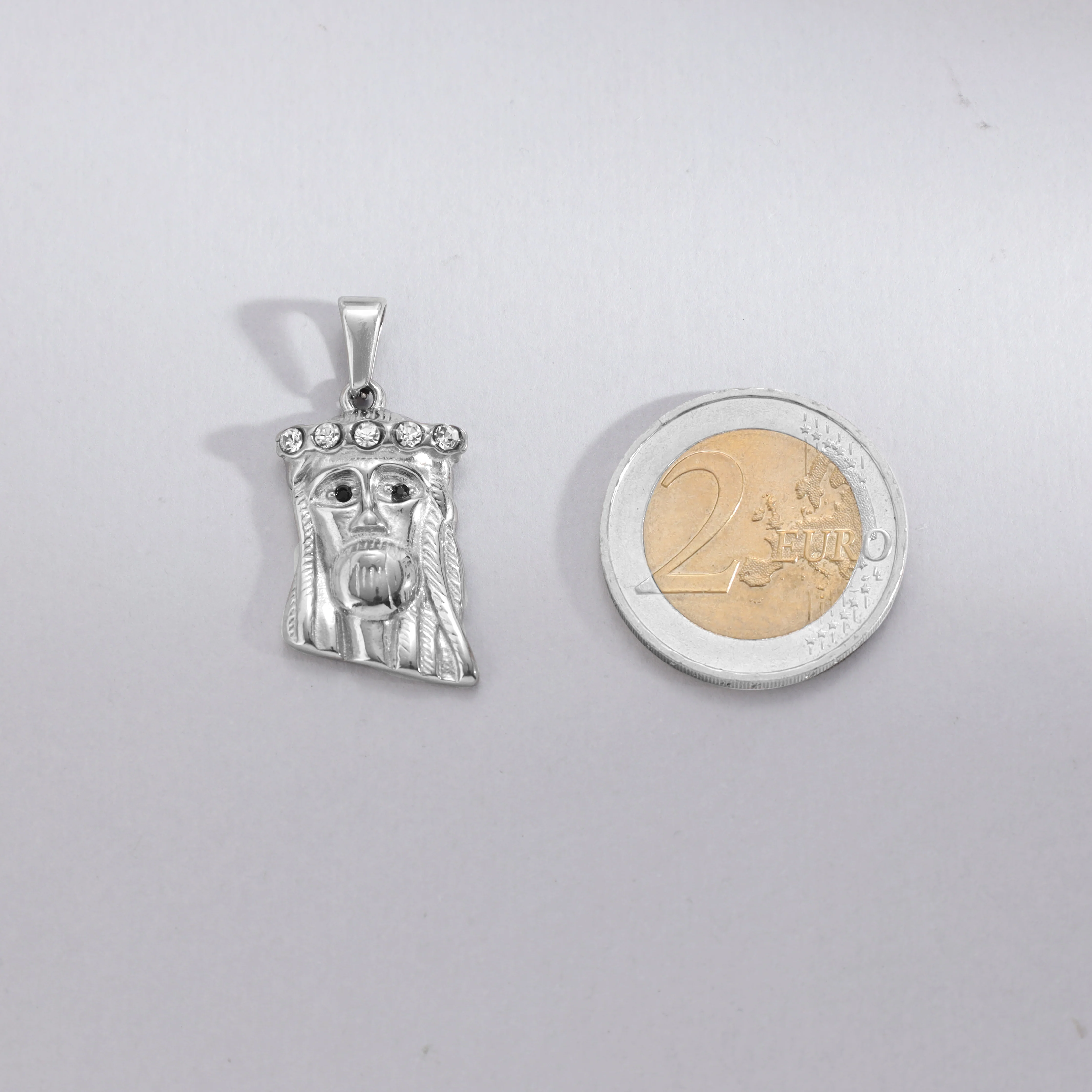 Jesus Piece Anhänger aus Edelstahl - Image 3