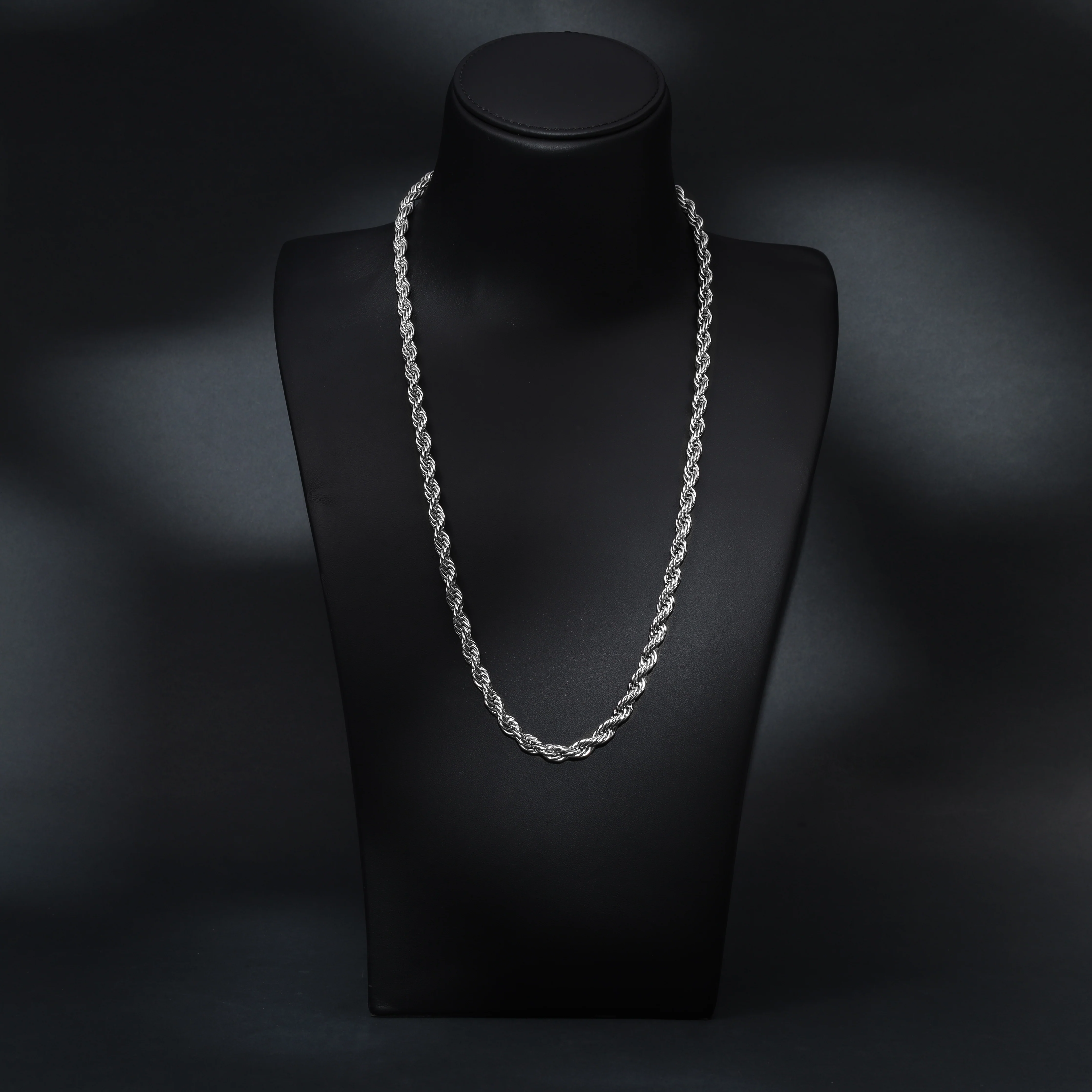 Kordelkette Rope Chain 7mm breit aus Edelstahl - Image 11