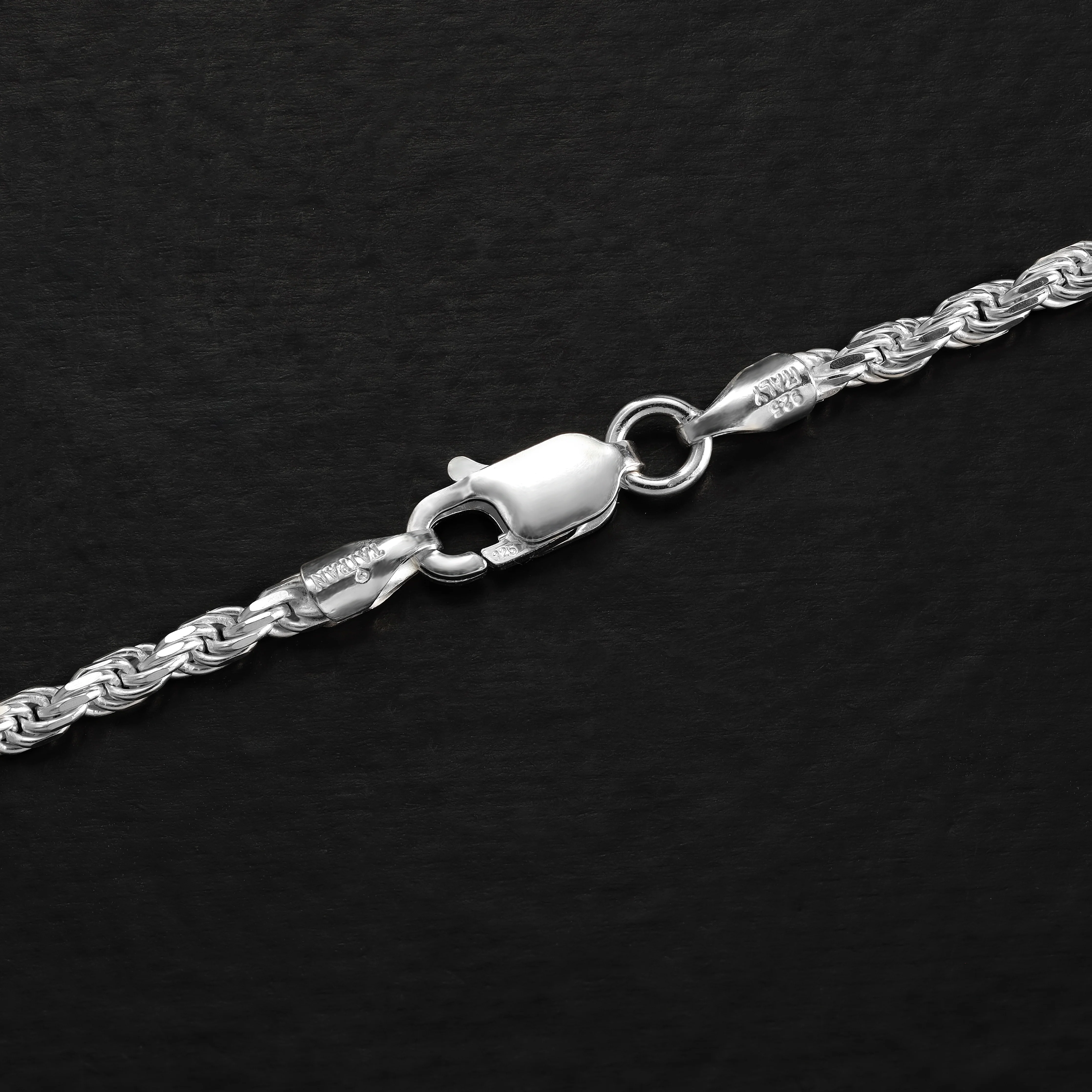 Kordelkette Rope Chain aus 925 Silber in 2,3mm - Image 14