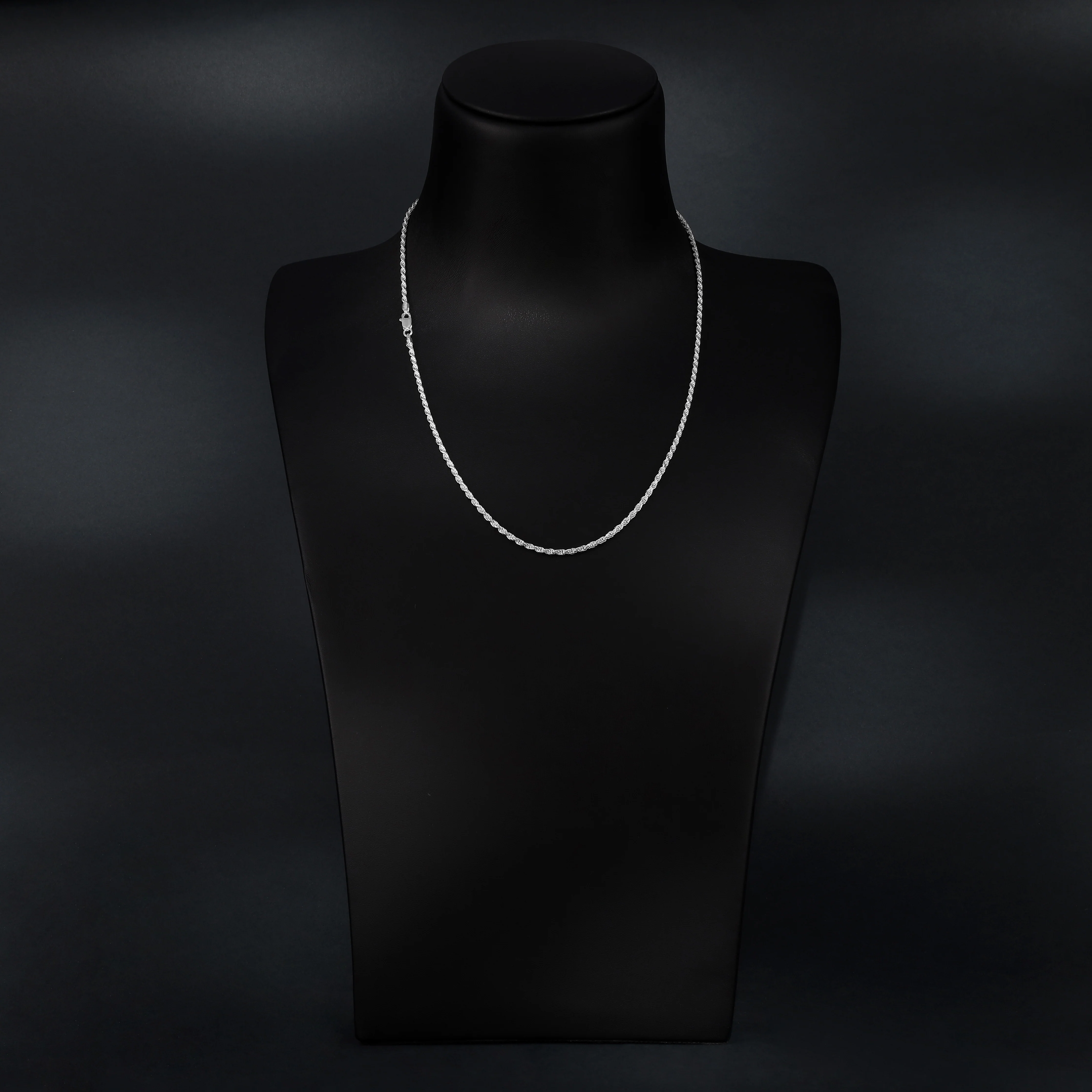 Kordelkette Rope Chain aus 925 Silber in 2,3mm - Image 9