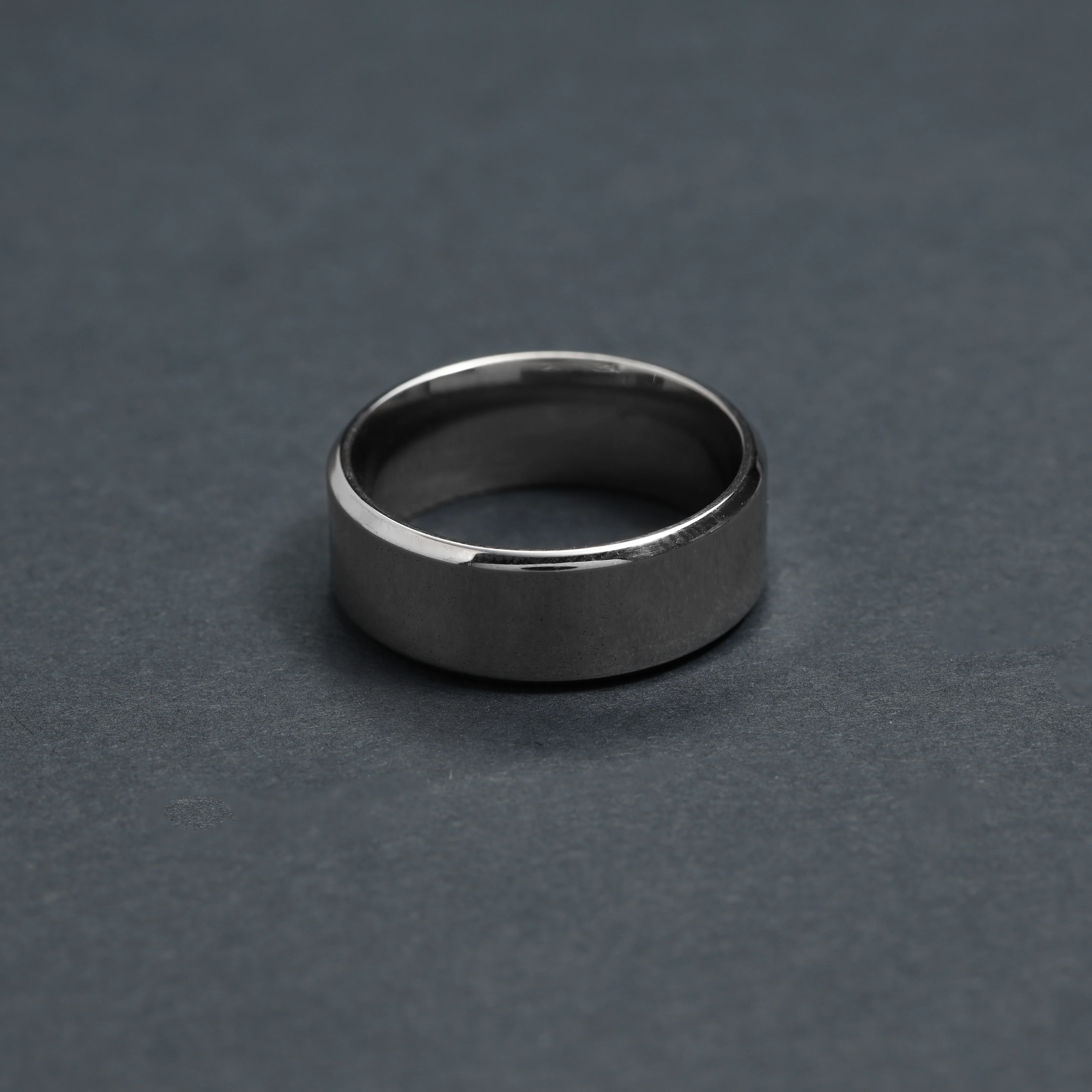 Partnerringe Silberring unsiex Ring Größe 6-13 aus Edelstahl - Image 3