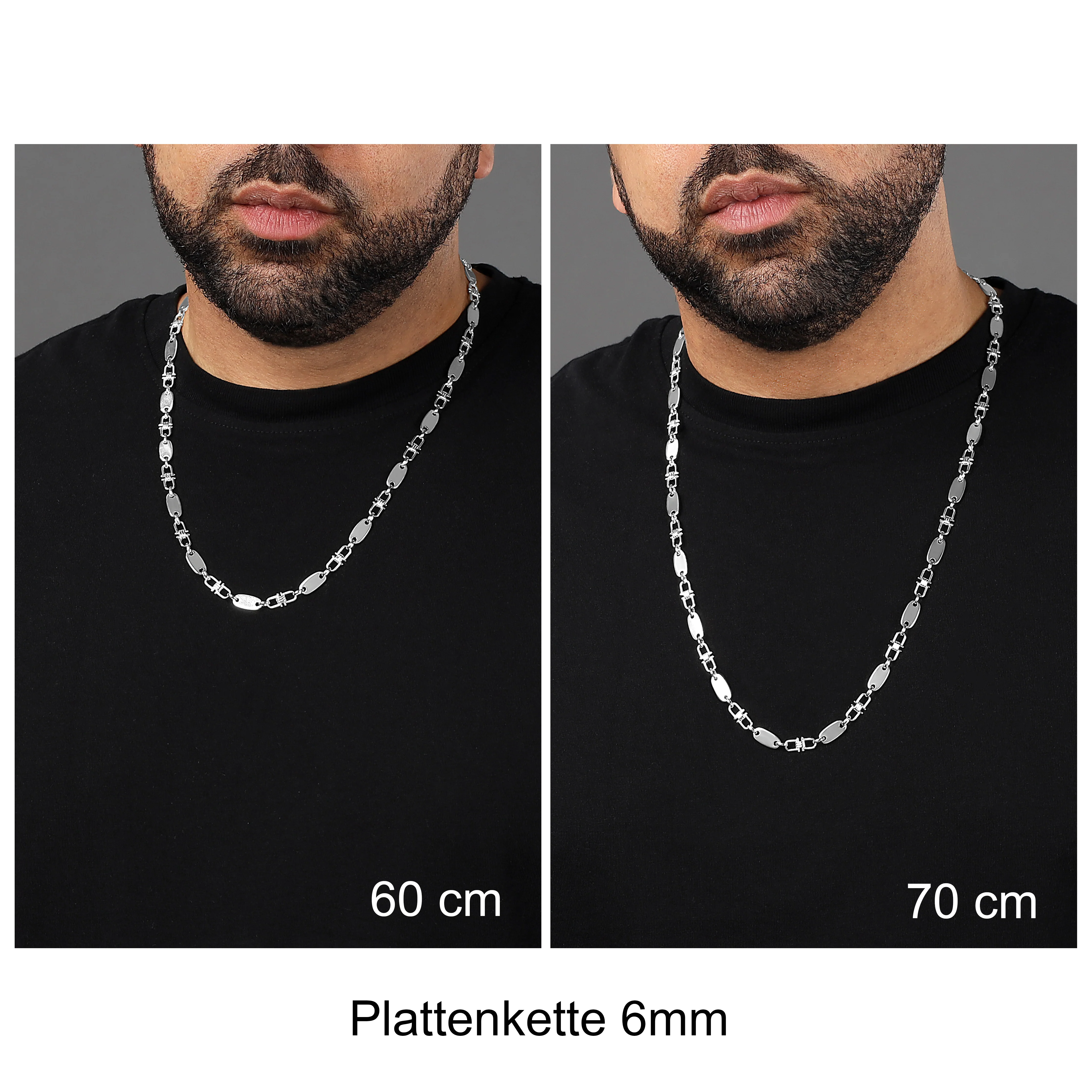 Plattenkette 6mm aus 925 Silber - Image 5