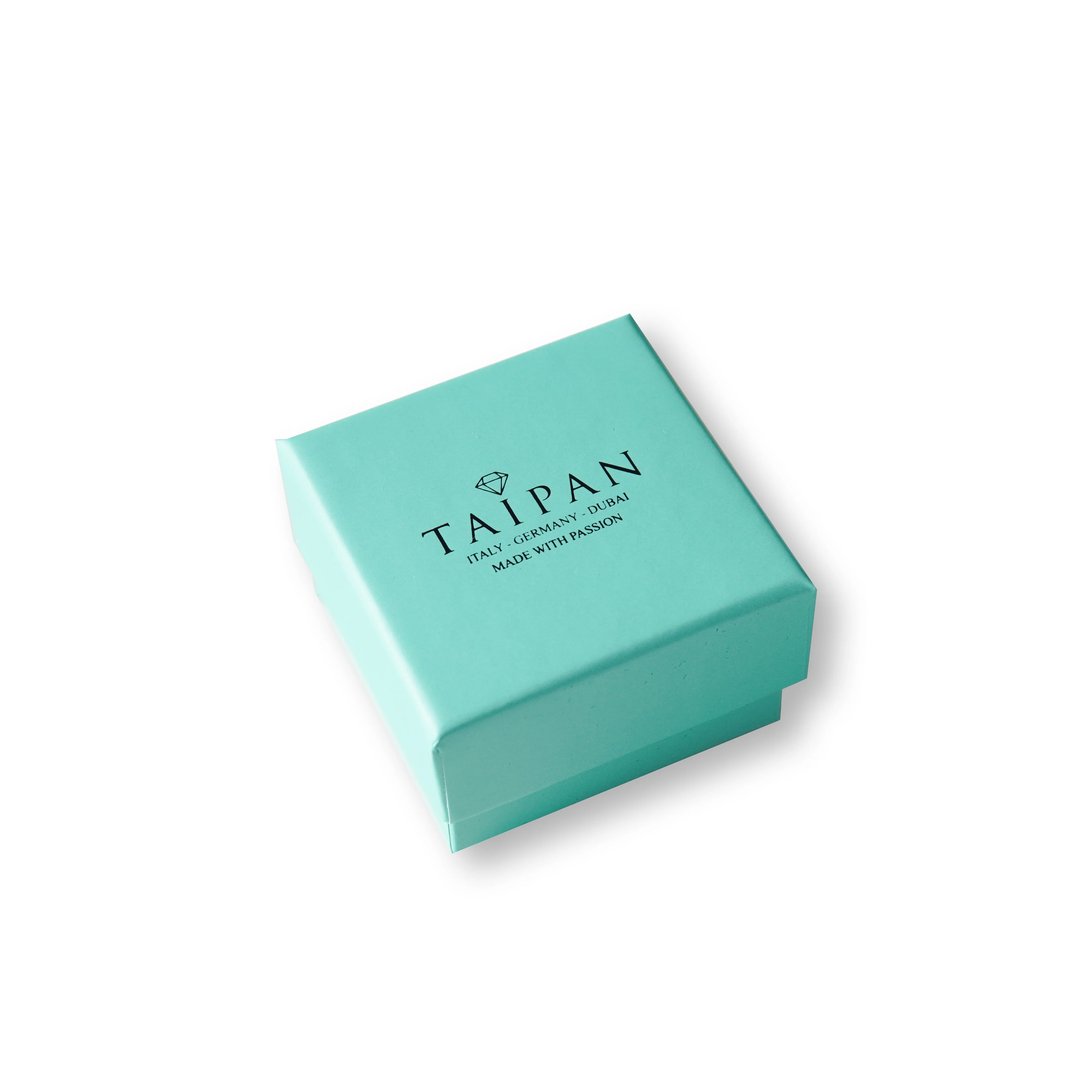 Ringschachtel / Geschenkbox + Putztuch Türkis - Image 3
