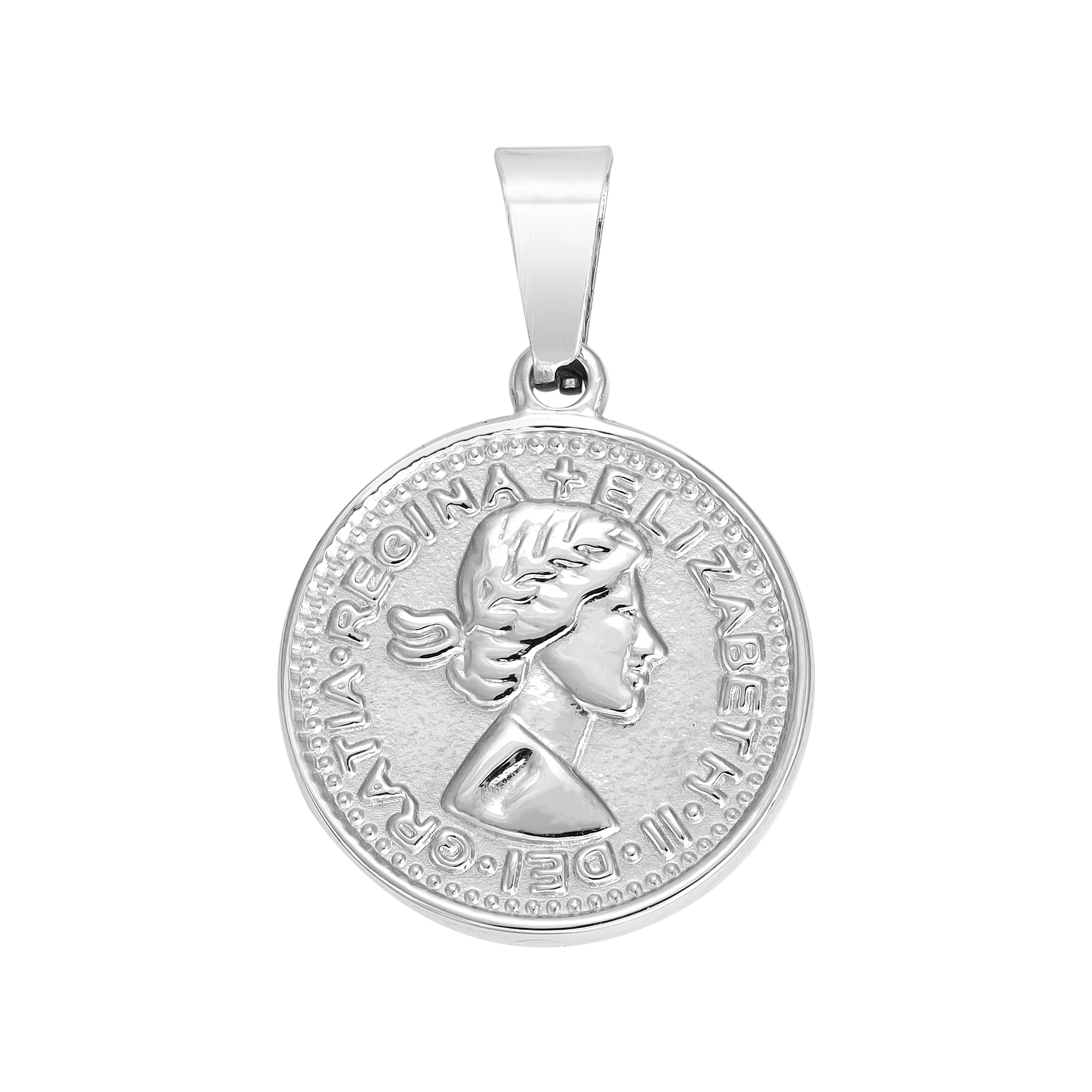 Verschiedene Anhänger aus Edelstahl Heilige Maria / Engel / Krone - Image 14