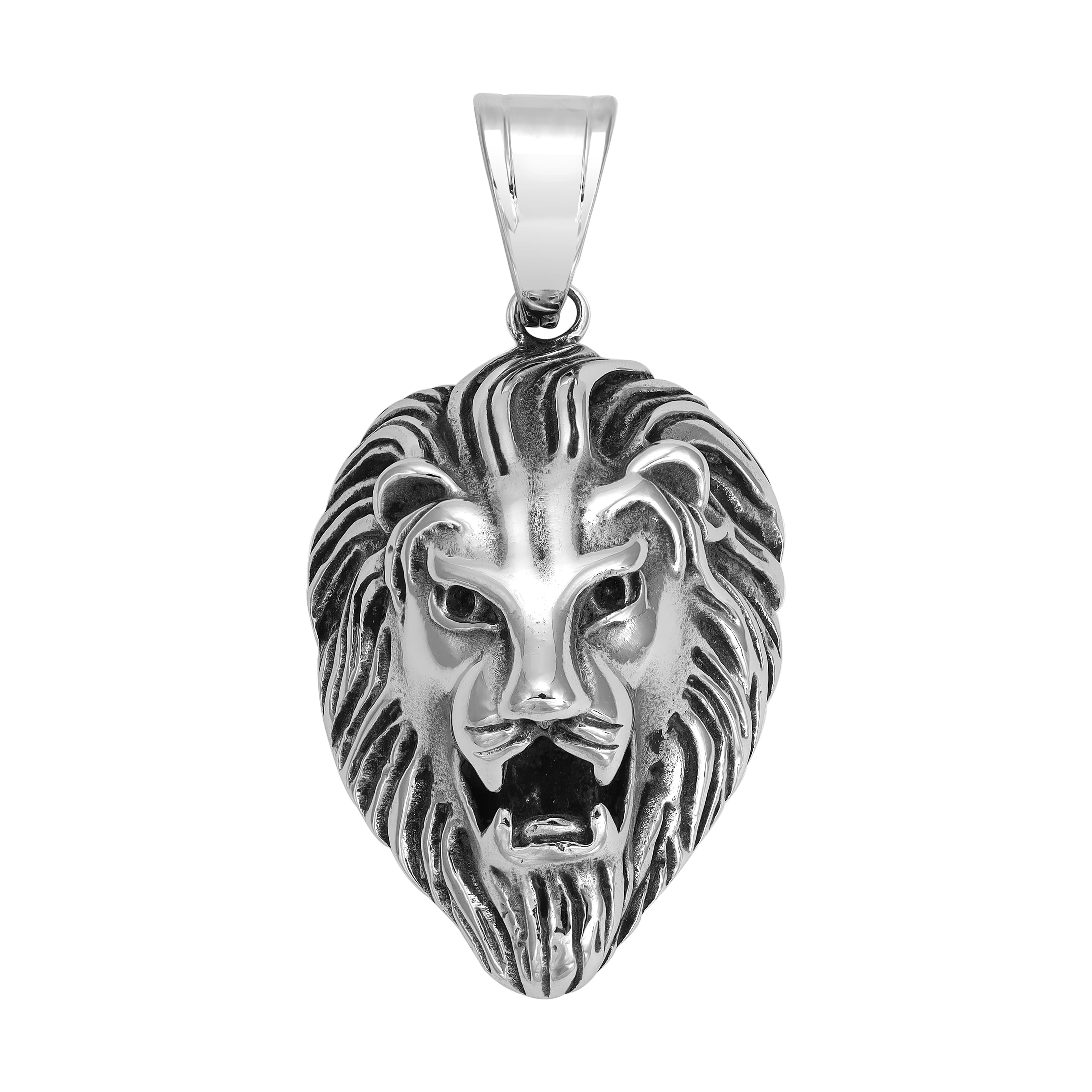 Verschiedene Anhänger aus Edelstahl Iced Out Stil Löwe / Boxhandschuh / Löwe / AK47 / Pistole - Image 8