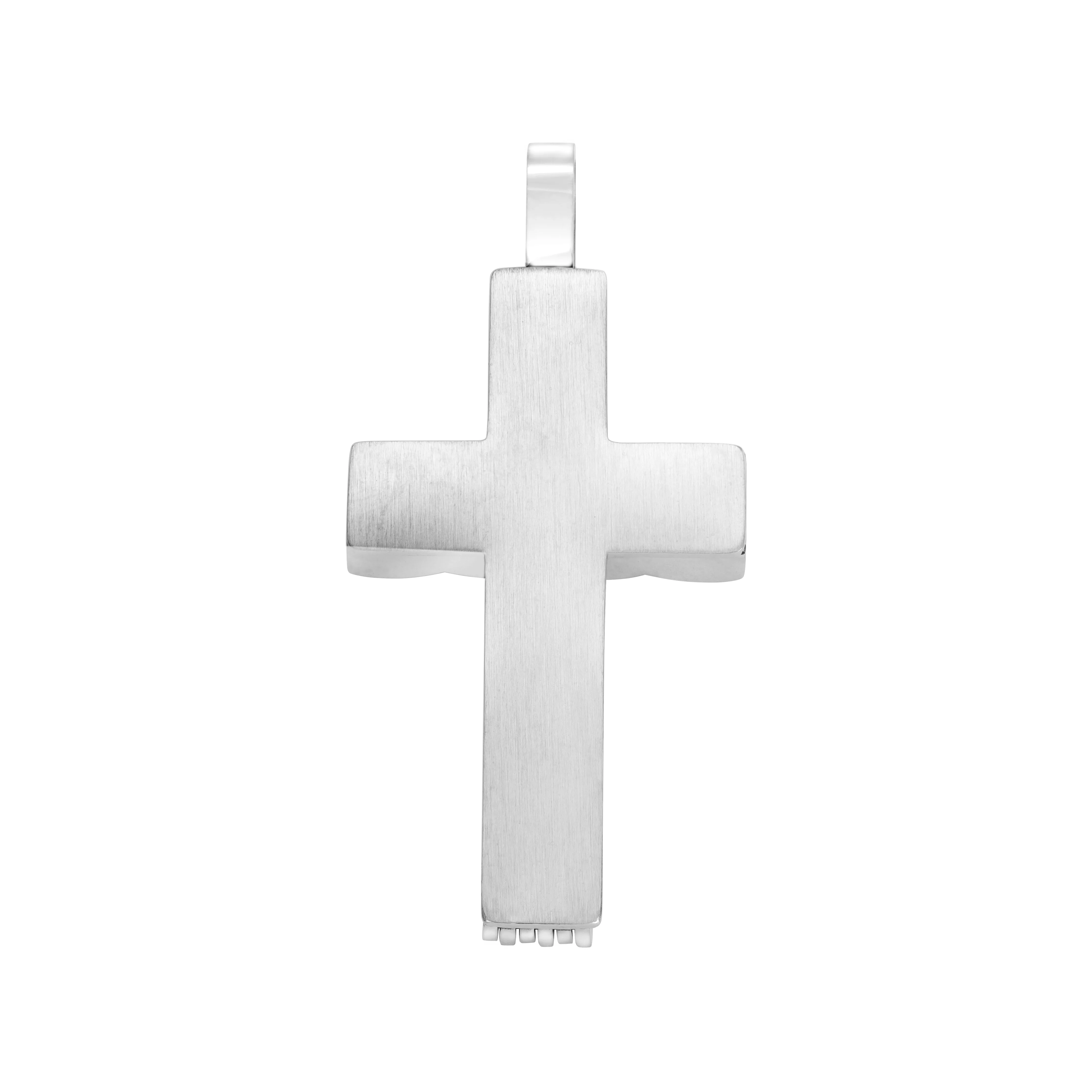 Verschiedene Anhänger aus Edelstahl Kreuz / Kreuz Rose / Betende Hände - Image 4