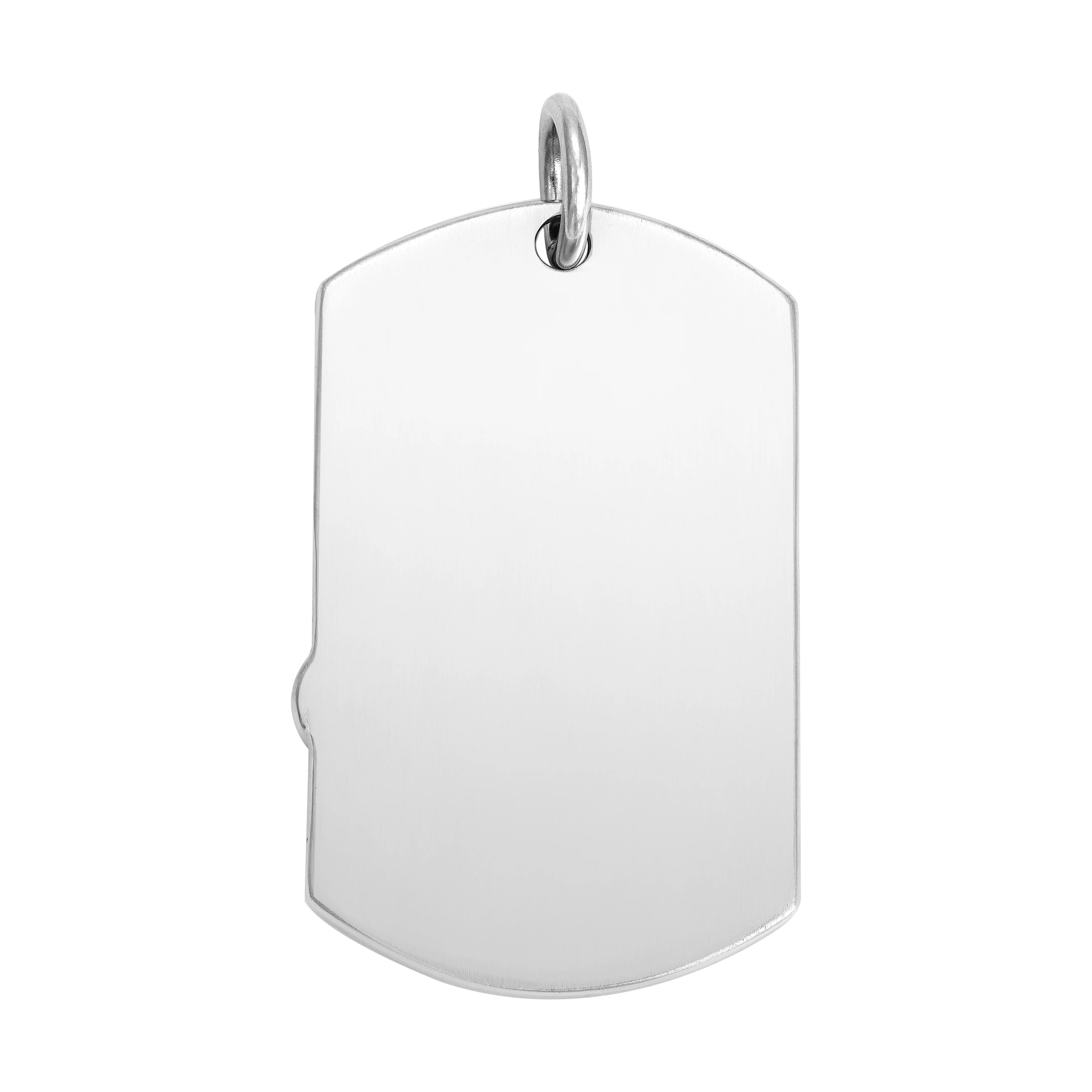Verschiedene Anhänger aus Edelstahl Kreuz Medaillon / Flügel Dog Tag  / Kompass /  Kreuz Medaillon Wappen / Africa - Image 7