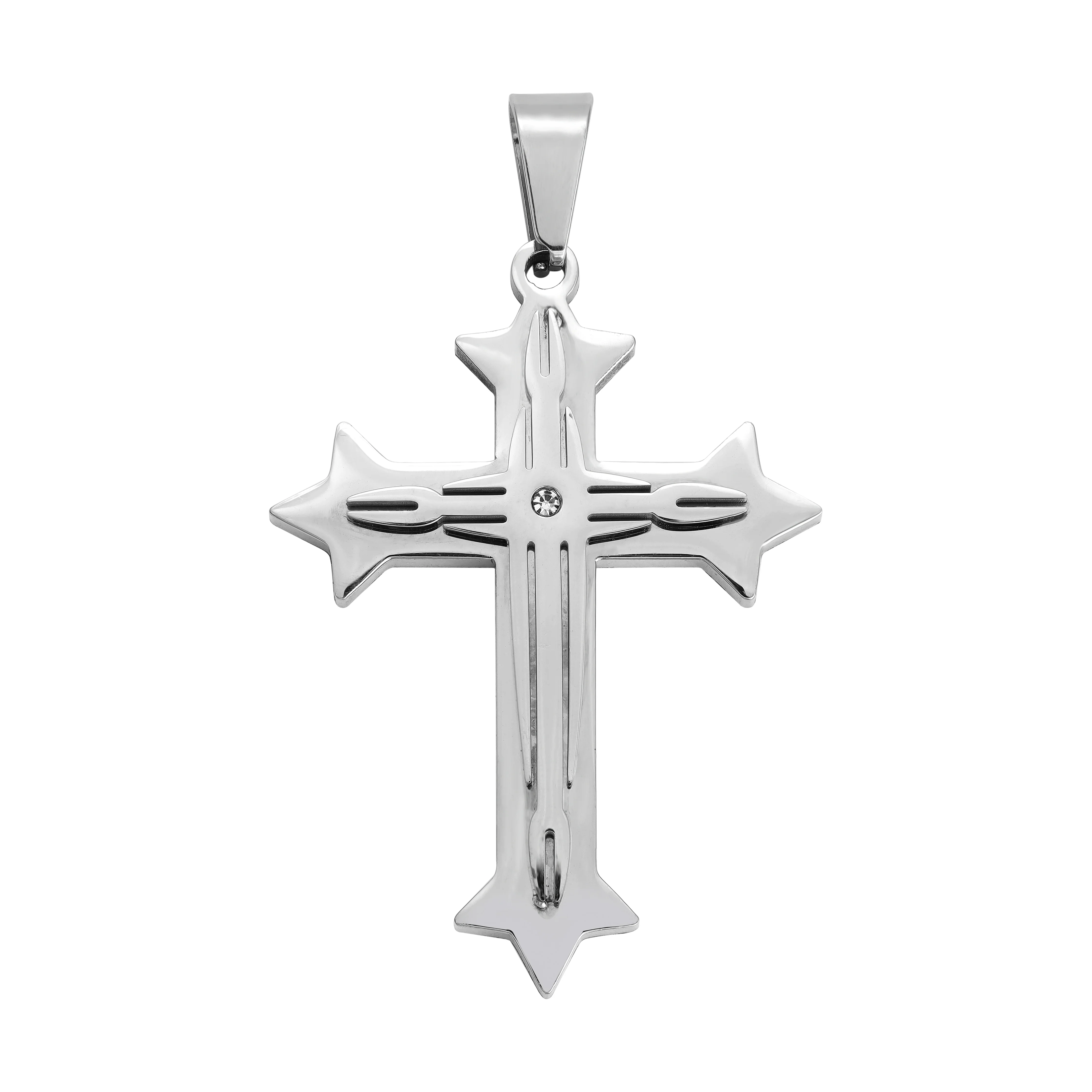Verschiedene Kreuz Anhänger aus Edelstahl - Image 8