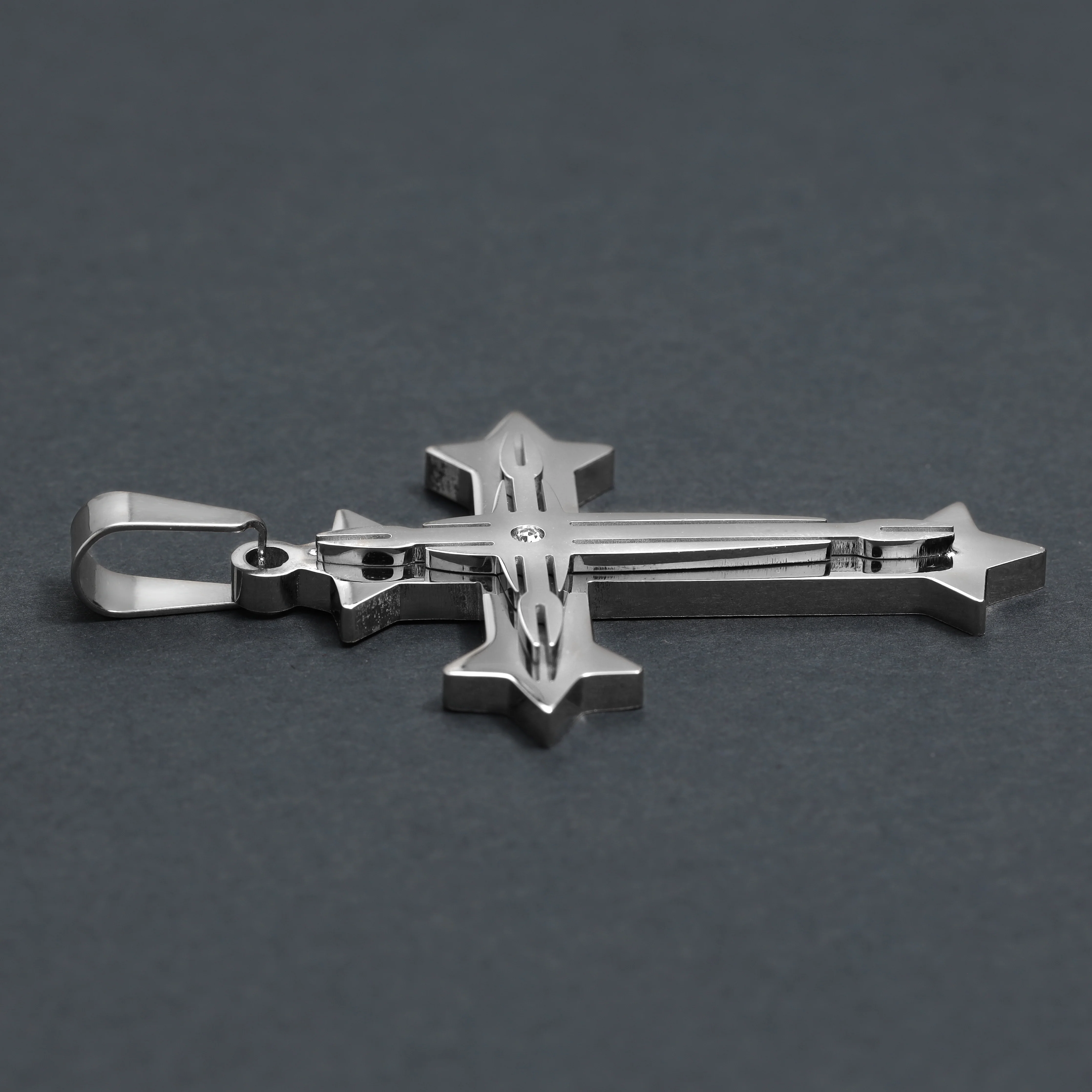 Verschiedene Kreuz Anhänger aus Edelstahl - Image 9